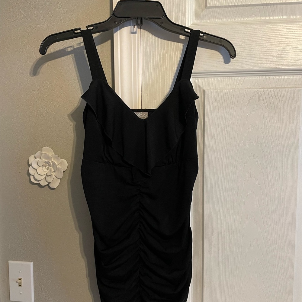 Elegant Black Sleeveless Top